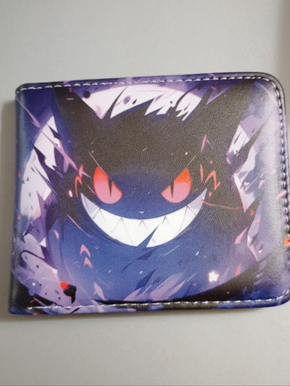 New Gengar Pokemon anime manga leather wallet